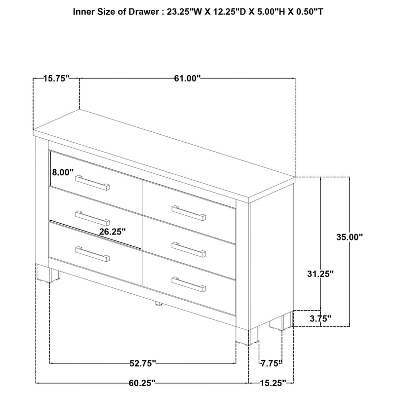 Oakglen Dressers - My Sweet Home Furniture (Queens, NY)