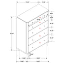 Arini 5 Pc Bedroom Set - My Sweet Home Furniture (Queens, NY)