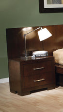 Jessica Nightstand Panels Cappuccino (Set of 2) - My Sweet Home Furniture (Queens, NY)