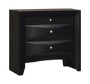 Briana Rectangular 2-drawer Nightstand Black - My Sweet Home Furniture (Queens, NY)