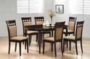 Gabriel Oval Dining Table Cappuccino - My Sweet Home Furniture (Queens, NY)