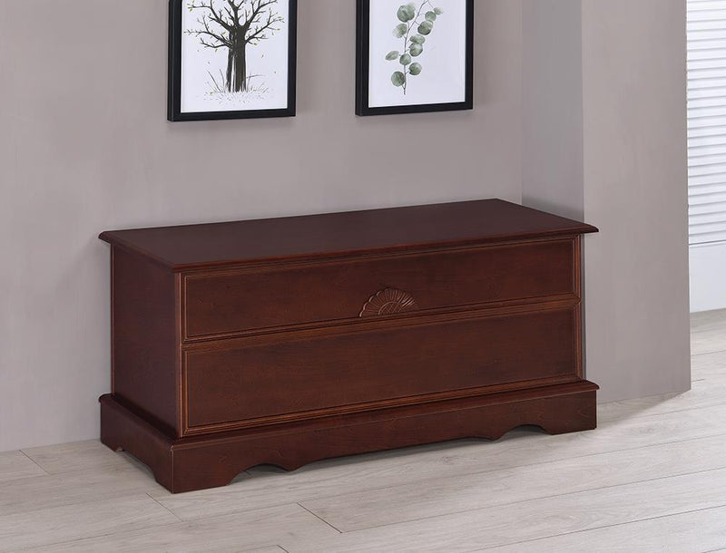 Paula Rectangular Cedar Chest Warm Brown - My Sweet Home Furniture (Queens, NY)
