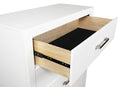 Jessica 5-drawer Chest White - My Sweet Home Furniture (Queens, NY)