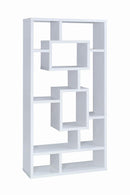 Howie 10-shelf Bookcase White - My Sweet Home Furniture (Queens, NY)