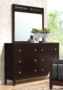 Carlton 6-drawer Rectangular Dresser Cappuccino - My Sweet Home Furniture (Queens, NY)