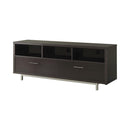 Casey 2-drawer Rectangular TV Console Cappuccino - My Sweet Home Furniture (Queens, NY)
