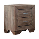 Kauffman 2-drawer Nightstand Washed Taupe - My Sweet Home Furniture (Queens, NY)