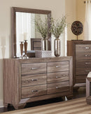 Kauffman 6-drawer Dresser Washed Taupe - My Sweet Home Furniture (Queens, NY)