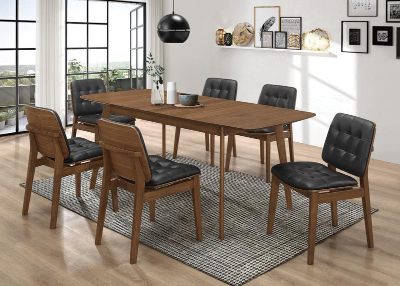 Redbridge Butterfly Leaf Dining Table Natural Walnut - My Sweet Home Furniture (Queens, NY)