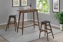 Finnick Rectangular Bar Table Walnut - My Sweet Home Furniture (Queens, NY)