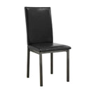 Garza Upholstered Dining Chairs Black (Set of 2) - My Sweet Home Furniture (Queens, NY)