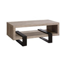 Dinard Coffee Table with Shelf Grey Driftwood - My Sweet Home Furniture (Queens, NY)