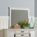 Franco Rectangular Dresser Mirror Antique White - My Sweet Home Furniture (Queens, NY)