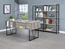 Analiese 4-shelf Open Bookcase Grey Driftwood - My Sweet Home Furniture (Queens, NY)