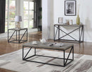 Birdie Square End Table Sonoma Grey - My Sweet Home Furniture (Queens, NY)