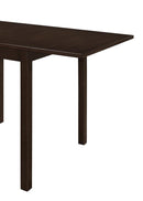 Kelso Rectangular Dining Table with Drop Leaf Cappuccino - My Sweet Home Furniture (Queens, NY)