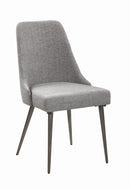 Alan Upholstered Dining Chairs Grey (Set of 2) - My Sweet Home Furniture (Queens, NY)