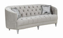 Avonlea Sloped Arm Tufted Sofa Grey - My Sweet Home Furniture (Queens, NY)