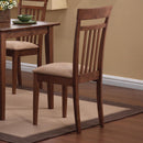 Robles 5-piece Dining Set Chestnut and Tan - My Sweet Home Furniture (Queens, NY)