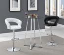 Barraza 29" Adjustable Height Bar Stool Black and Chrome - My Sweet Home Furniture (Queens, NY)