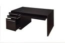 Halston 3-drawer Connect-it Office Desk Cappuccino - My Sweet Home Furniture (Queens, NY)