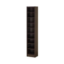 Eliam Rectangular Bookcase with 2 Fixed Shelves Cappuccino - My Sweet Home Furniture (Queens, NY)