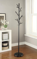 Clover 18-Hook Coat Rack Black - My Sweet Home Furniture (Queens, NY)