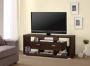 Casey 2-drawer Rectangular TV Console Cappuccino - My Sweet Home Furniture (Queens, NY)