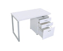 Brennan 3-drawer Office Desk White - My Sweet Home Furniture (Queens, NY)