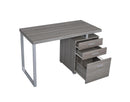 Brennan 3-drawer Office Desk Weathered Grey - My Sweet Home Furniture (Queens, NY)