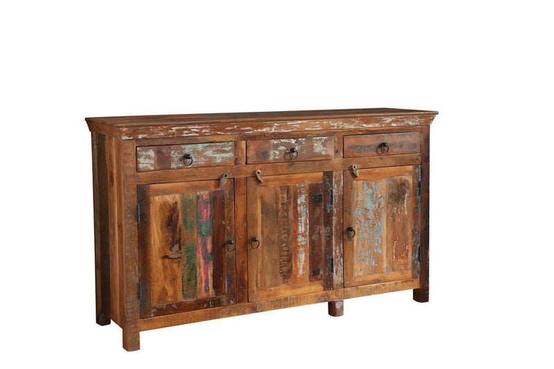 Harper 4-drawer Accent Cabinet Reclaimed Wood - My Sweet Home Furniture (Queens, NY)