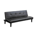 Katrina Tufted Upholstered Sofa Bed Black - My Sweet Home Furniture (Queens, NY)