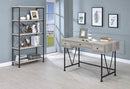 Analiese 4-shelf Open Bookcase Grey Driftwood - My Sweet Home Furniture (Queens, NY)