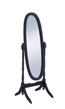 Foyet Oval Cheval Mirror Black - My Sweet Home Furniture (Queens, NY)