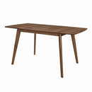 Alfredo Rectangular Dining Table Natural Walnut - My Sweet Home Furniture (Queens, NY)