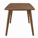 Alfredo Rectangular Dining Table Natural Walnut - My Sweet Home Furniture (Queens, NY)