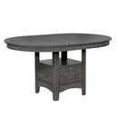Lavon Dining Table with Storage Medium Grey - My Sweet Home Furniture (Queens, NY)