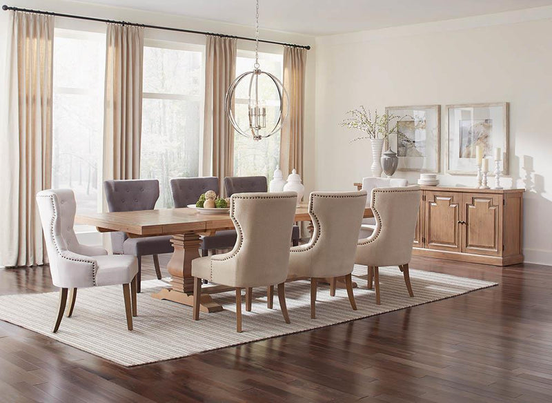 Baney Tufted Upholstered Dining Chair Beige - My Sweet Home Furniture (Queens, NY)