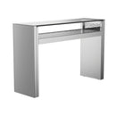 Edna 1-shelf Console Table Silver - My Sweet Home Furniture (Queens, NY)