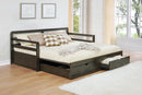 Sorrento 2-drawer Twin XL Daybed with Extension Trundle Grey - My Sweet Home Furniture (Queens, NY)