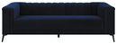 Chalet Tuxedo Arm Sofa Blue - My Sweet Home Furniture (Queens, NY)