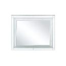 Gunnison Dresser Mirror with LED Lighting Silver Metallic - My Sweet Home Furniture (Queens, NY)