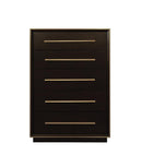 Durango 5-drawer Chest Smoked Peppercorn - My Sweet Home Furniture (Queens, NY)