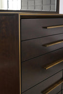 Durango 8-drawer Dresser Smoked Peppercorn - My Sweet Home Furniture (Queens, NY)