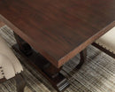 Brockway Trestle Dining Table Antique Java - My Sweet Home Furniture (Queens, NY)