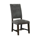 Twain Upholstered Side Chairs Warm Grey (Set of 2) - My Sweet Home Furniture (Queens, NY)