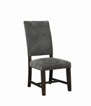 Twain Upholstered Side Chairs Warm Grey (Set of 2) - My Sweet Home Furniture (Queens, NY)