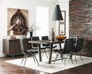 Aiken Tufted Dining Chairs Charcoal (Set of 4) - My Sweet Home Furniture (Queens, NY)