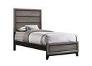 Watson Full & Twin Panel Bed Grey Oak