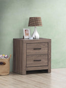 Brantford 2-drawer Nightstand Barrel Oak - My Sweet Home Furniture (Queens, NY)